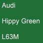 Preview: Audi, Hippy Green, L63M.